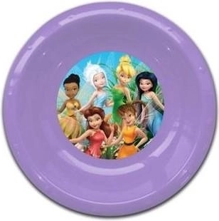 Plastic deep plate Tinker Bell 20 cm