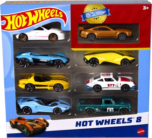 Комплект колички 8 бр. HOT WHEELS