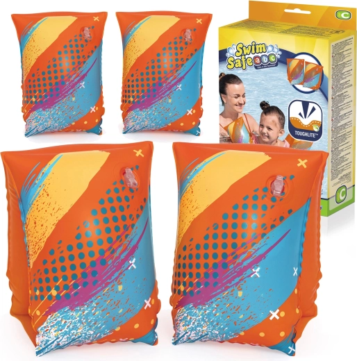 Inflatable swimming armbands for children S/M with butterflies Bestway