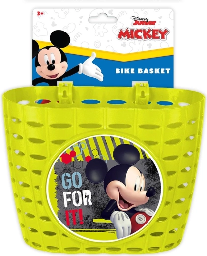 Disney Mickey bike basket – green