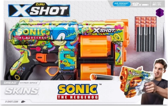 X-Shot Skins Dread Sonic the Hedgehog Blaster