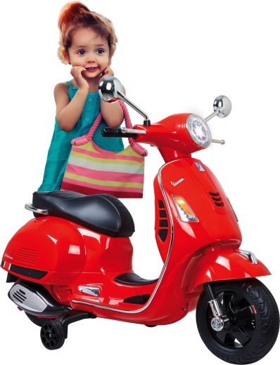 Jamara детски електрически мотор Vespa GTS 125 червен 12 V