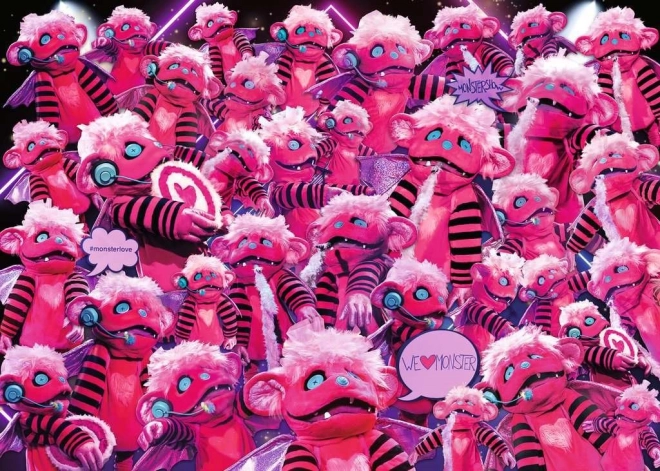 Ravensburger Puzzle Masked Singer with Monster 1000 Pieces
