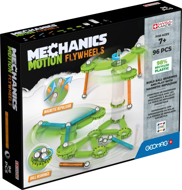 Geomag Mechanics Motion Flywheels строителен комплект 96 части