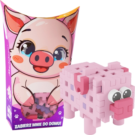 Mini Waffle Pocket Pets Building Set – Piglet