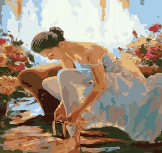 Paint by Numbers Ballerina 40 × 50 cm