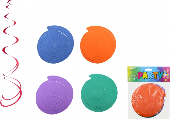 Висяща спираловидна декорация