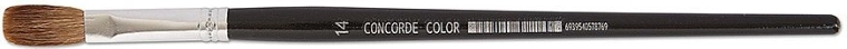 Плоска ученическа четка с овча козина № 14 CONCORDE Color