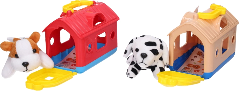 Plush Animal in a Carrier 15 cm - 1 piece