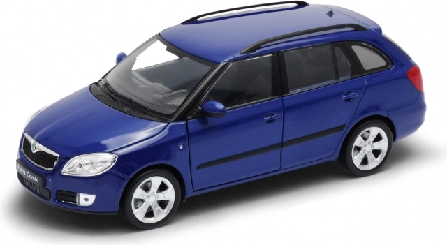 Метален модел Škoda Fabia Combi II 1:24, червен