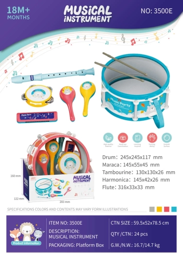 Children's Musical Instrument Set