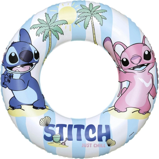 Inflatable swim ring DISNEY STITCH 56 cm for kids