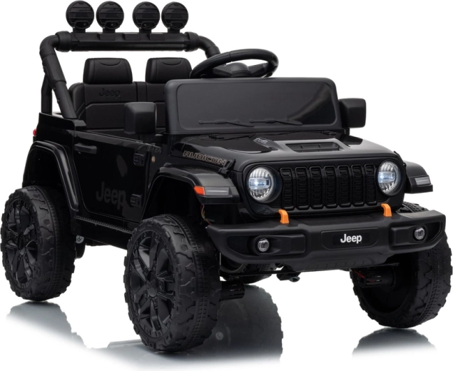 Детски електрически автомобил Jeep Rubicon 24 V, черен