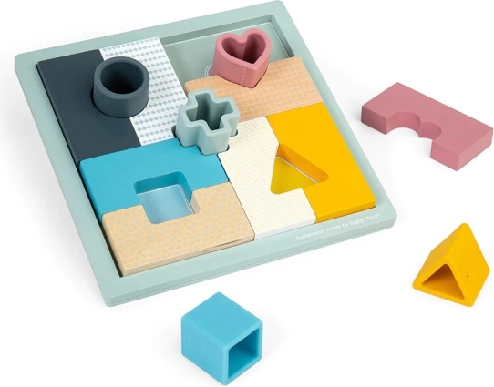 Мозайков пъзел Bigjigs Toys за деца