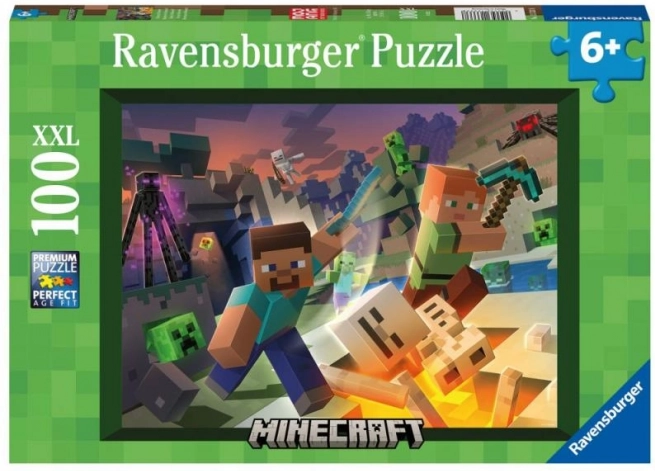 Пъзел RAVENSBURGER Minecraft – 100 части
