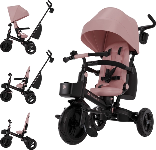 Kinderkraft Aveo 2 plus tricycle, pink