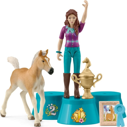 Schleich Pocket Set – award ceremony after the tournament with Lisa and a foal
