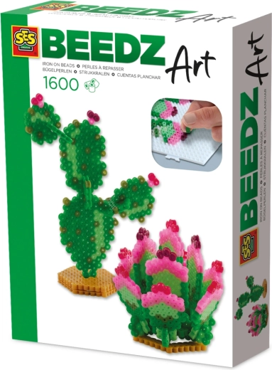 Зажехляващи мъниста Art – кактус и сукуленти 3D