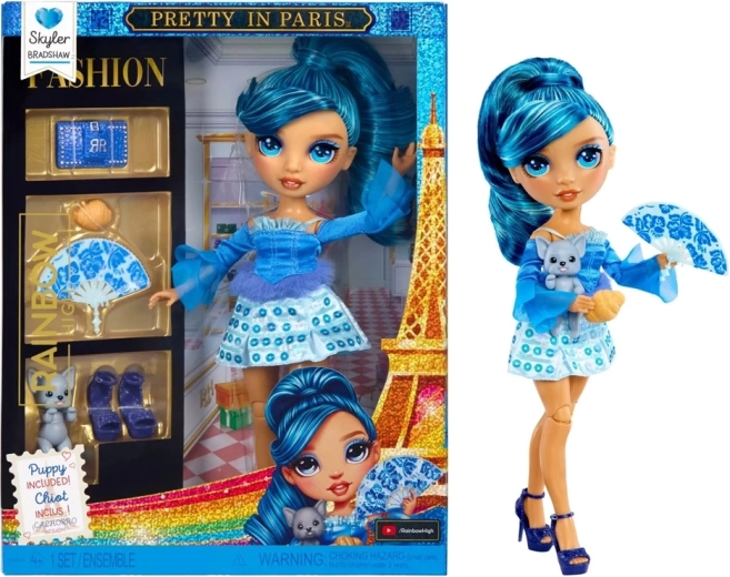 Модна кукла Rainbow High Pretty in Paris Violet