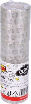 Прозрачна лепяща лента 24 мм x 10 м - 6 бр.