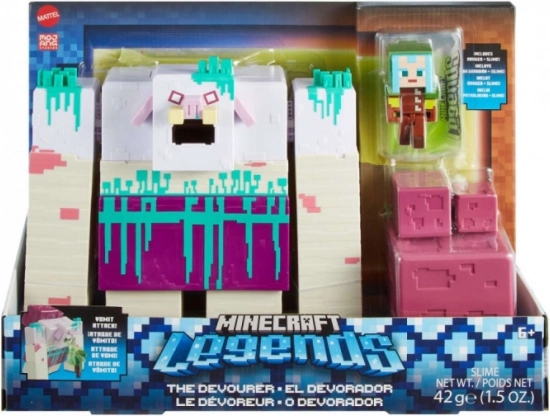 Фигурка MINECRAFT LEGENDS Devastator със слуз + Страж