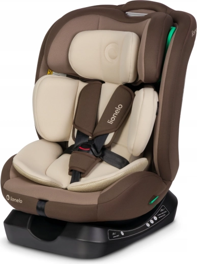 Детско столче за кола Lionelo Aart i-Size 40–150 см бежово-кафяво