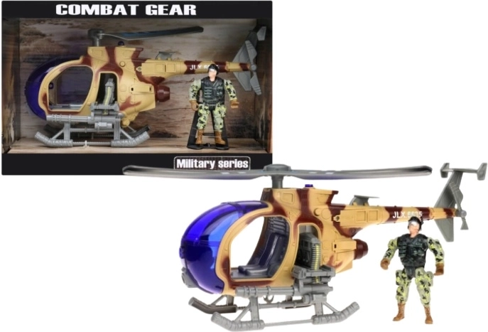 Tow Truck with Recovery Platform and Helicopter