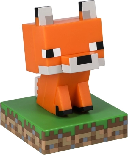 Minecraft Fox Icon Light Night Lamp 11 cm