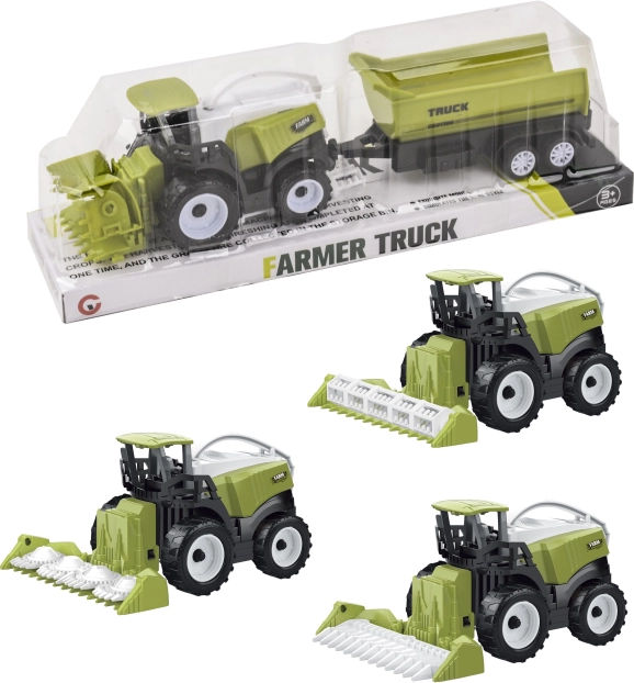 Комбайн с прикачено ремарке