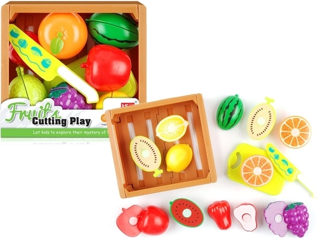 Fruit Cutting Set in a Crate