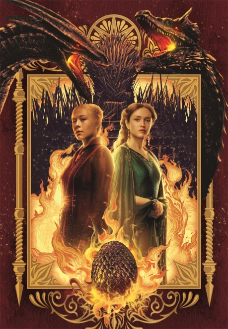 Пъзел 1000 части House of the Dragon Compact – CLEMENTONI