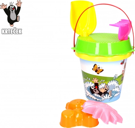 Пясъчен комплект КРОТЧЕ 1,5 л жълт