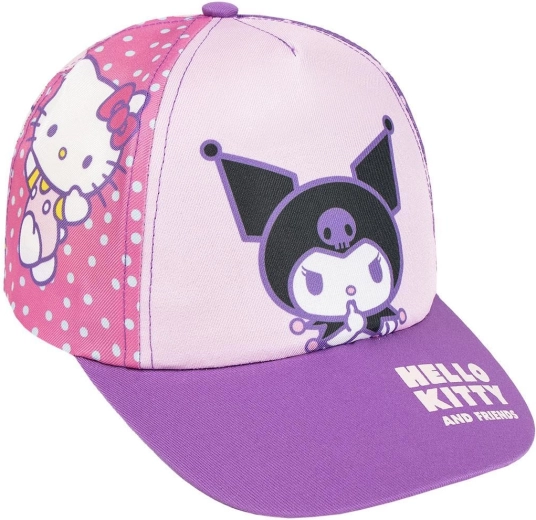 Шапка с козирка Hello Kitty Kuromi