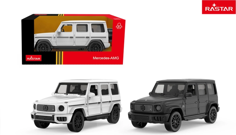 Rastar metal model car Mercedes AMG G63 1:43 black