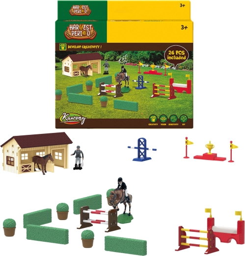 Farm Service спортен комплект за езда Паркур 26 части