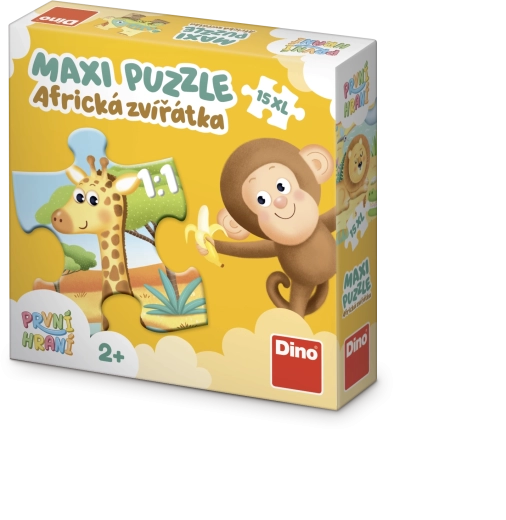 Puzzle African Animals XL 15 Pieces DINO