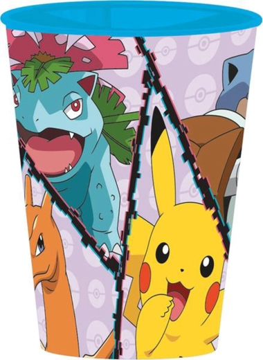 Пластмасова чашка Pokémon 260 мл, синя