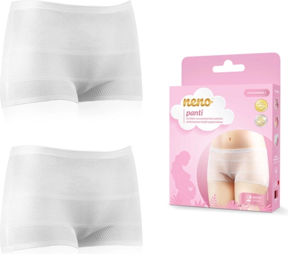 Neno Panti многократни мрежести следродилни бикини, размер M, 2 бр.