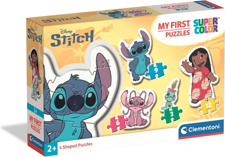 Моите първи пъзели 3-6-9-12 STITCH от Clementoni