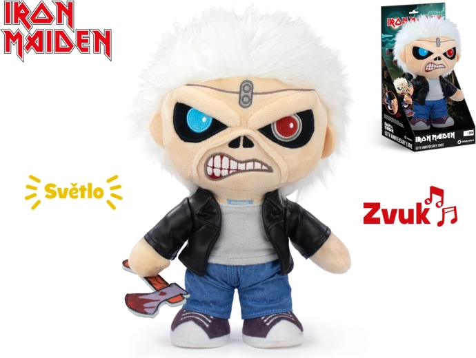 Плюшена играчка Еди за 50-годишнината на IRON MAIDEN
