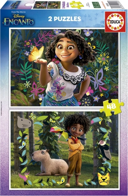 Пъзел Encanto 2x48 части