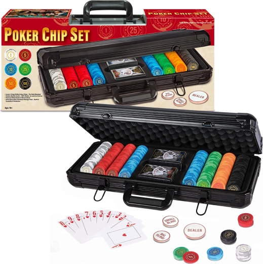 Покер комплект ProPoker Elite 400 с чипове 14 g