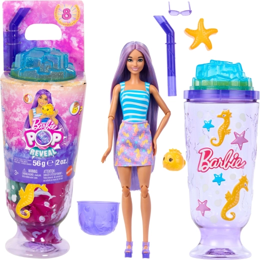 Mattel Barbie Pop Reveal Подводен свят – кукла с 8 изненади