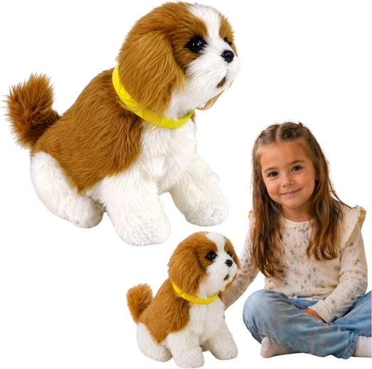 Interactive Plush Puppy Cavalier