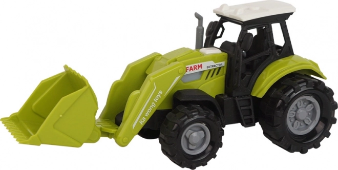Farm tractor with loader with lights and sounds