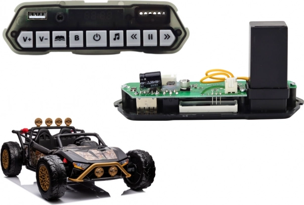 Музикален панел 24V за електрически колички LEAN CARS