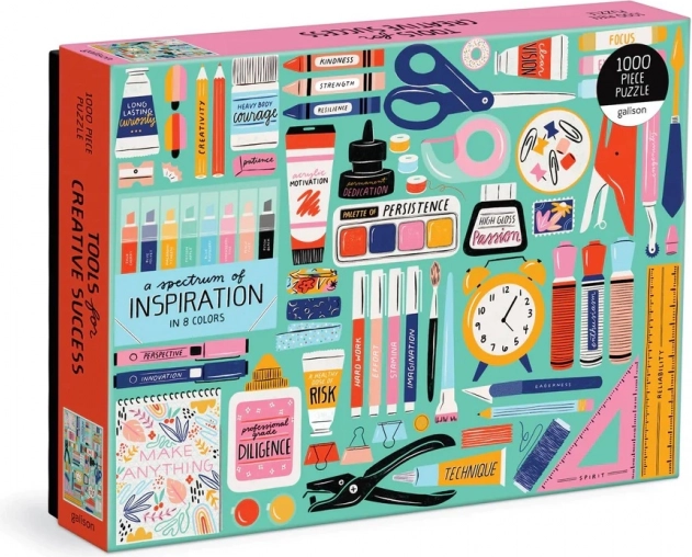 Пъзел Galison Креативни Инструменти 1000 части