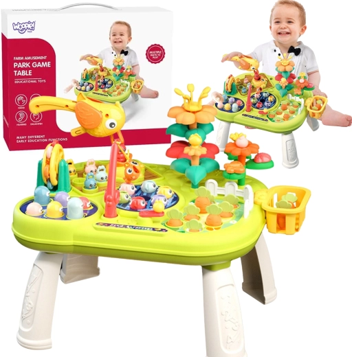 WOOPIE Baby интерактивна образователна Montessori маса 8 в 1