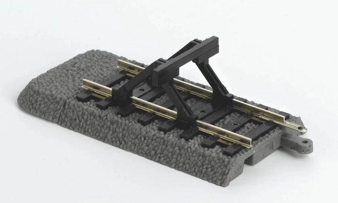 Piko terminal track with buffer stop and ballast
