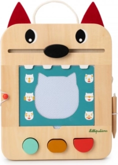 Вълшебна рисувателна дъска LILLIPUTIENS – вълкът Лудвиг